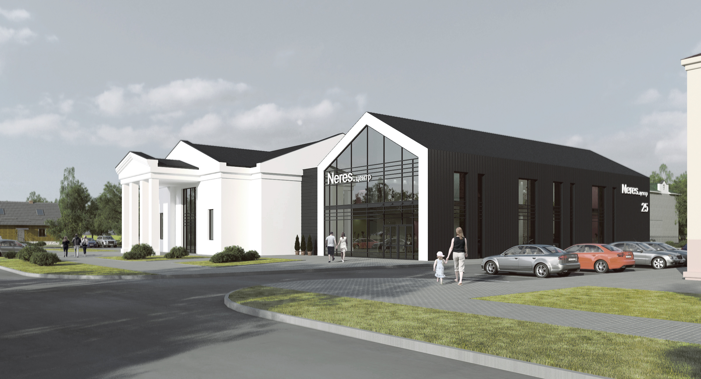 历史与现代交融的社区中心设计-7