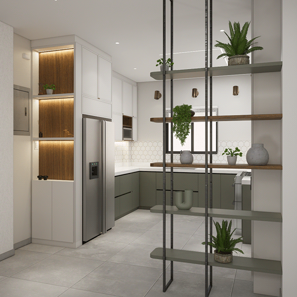 Cocina  Mobilidad reducida（无障碍厨房项目）丨Loah Lab-7