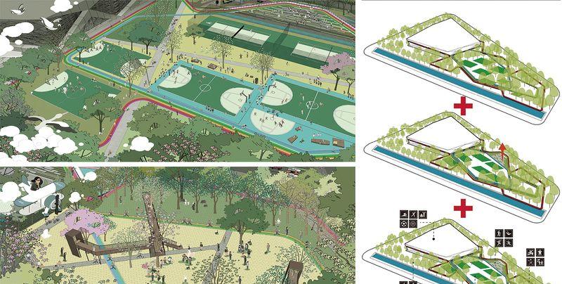 扬州南部新城体育园-2