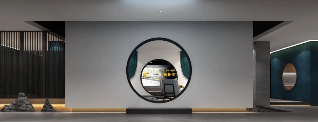 紫韩不锈钢厨柜生活馆 | 现代中式挑空展厅,演绎生活美学-22