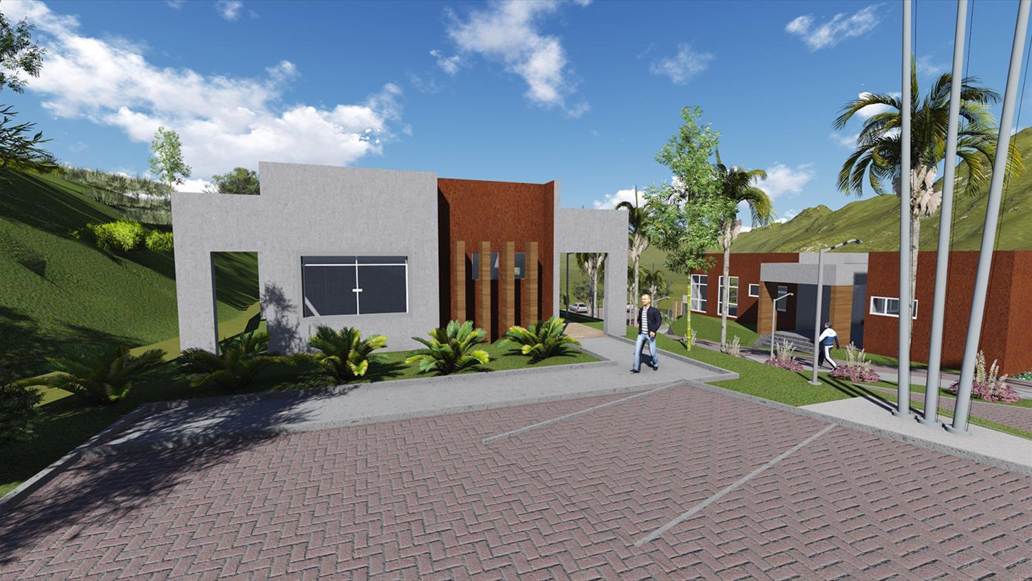 巴西 MG 州 Candelária 火葬场建筑群-7