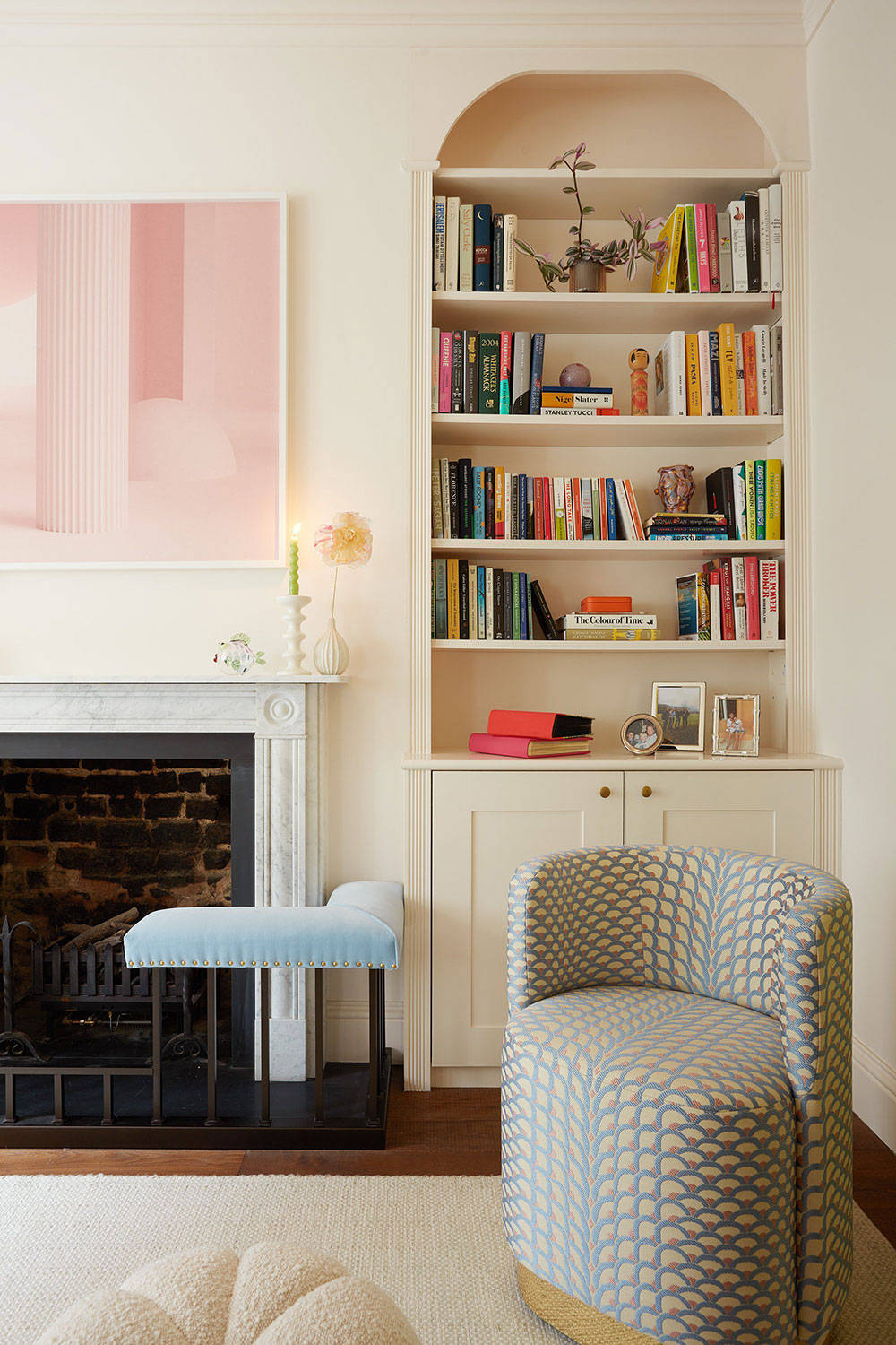 伦敦的联排别墅带有一丝巴黎式的俏皮风格-4