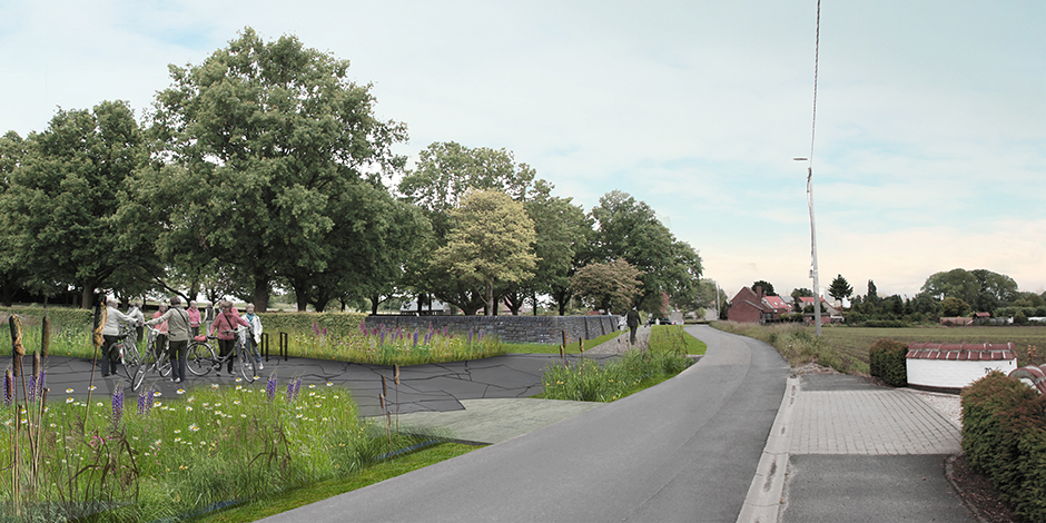 ‘Breekbaar Land’（一战德国军事墓地接待基础设施设计）丨比利时-9