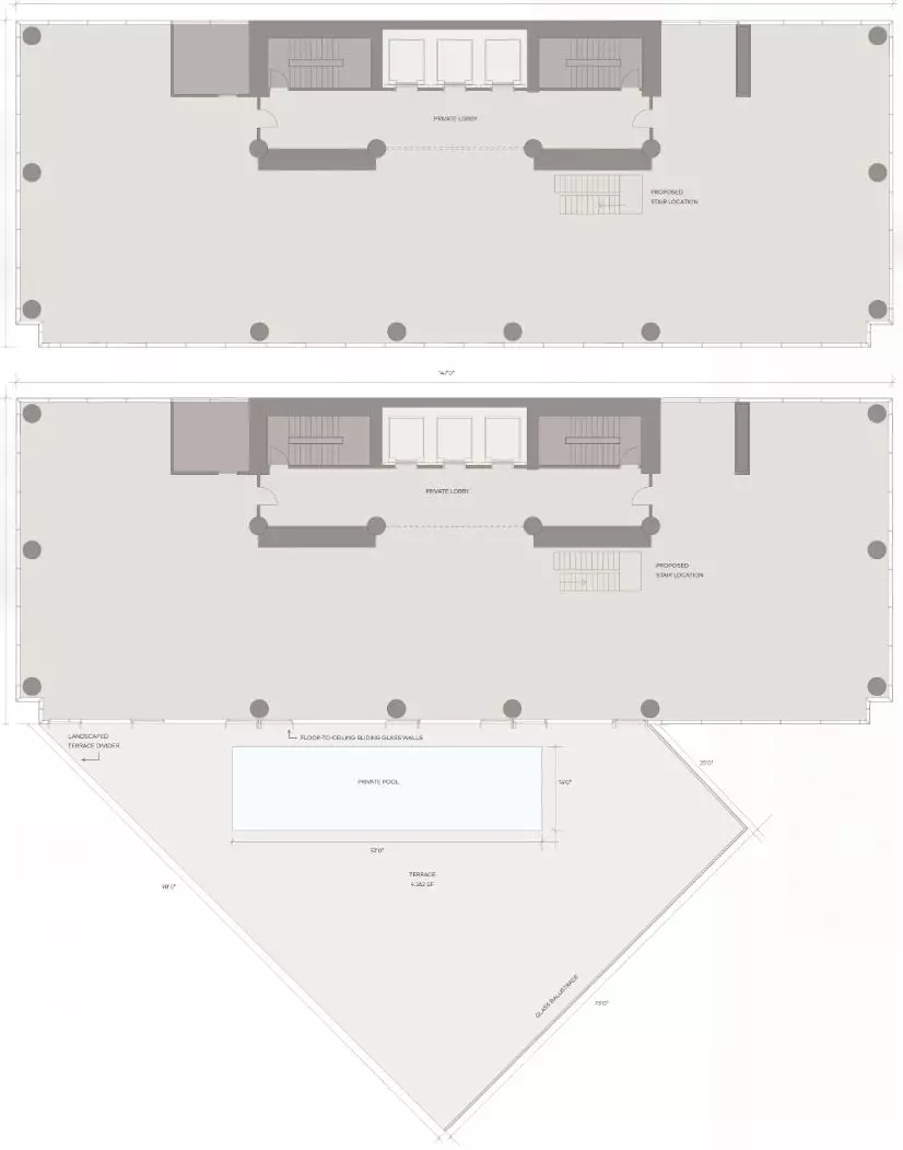 迈阿密河沿岸的豪华公寓 One River Point  RémiTessier-38