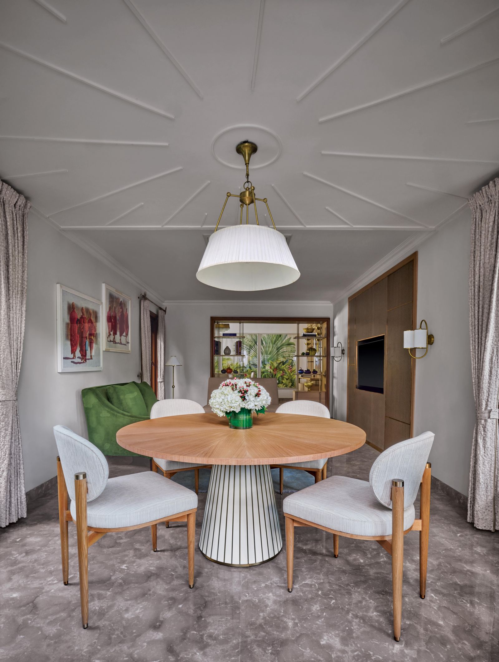 将公婆30年老宅改造成艺术天堂丨印度金奈丨Tanya Mallavarapu Studio-25