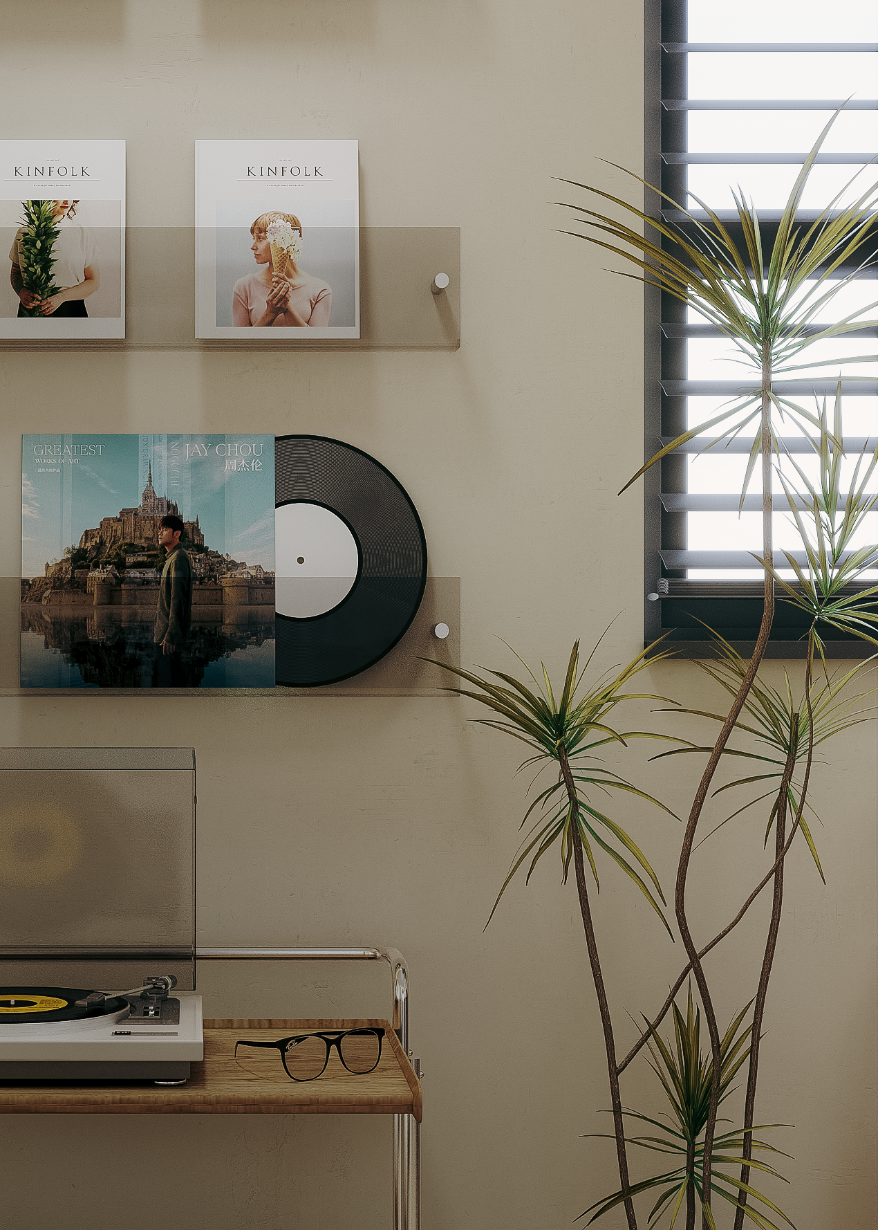 原木风家居空间设计-13