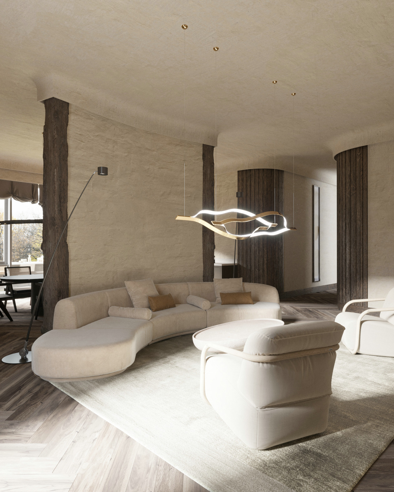 Maksim Mironov设计 暖色系诧寂风-6