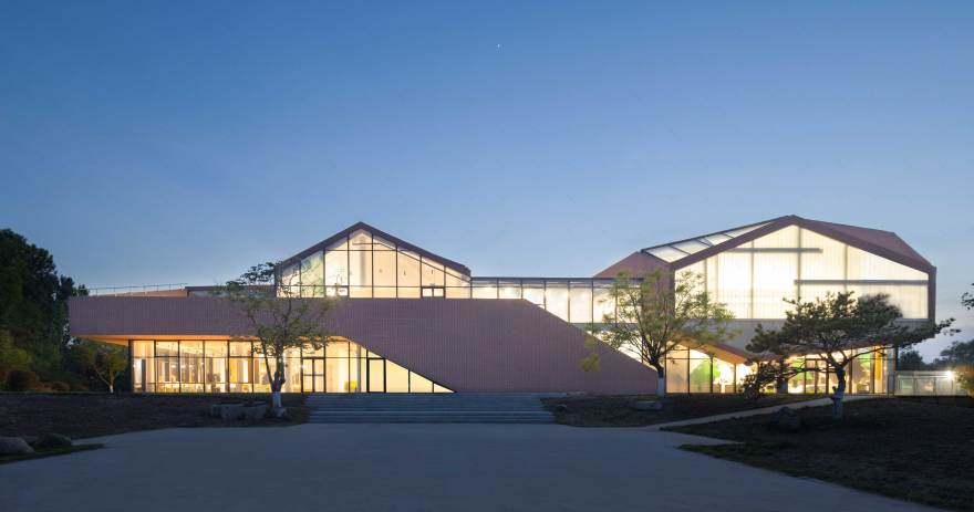 华侨城青岛即墨莲花山乡村振兴示范区项目展示中心丨中国青岛丨袈蓝建筑-98