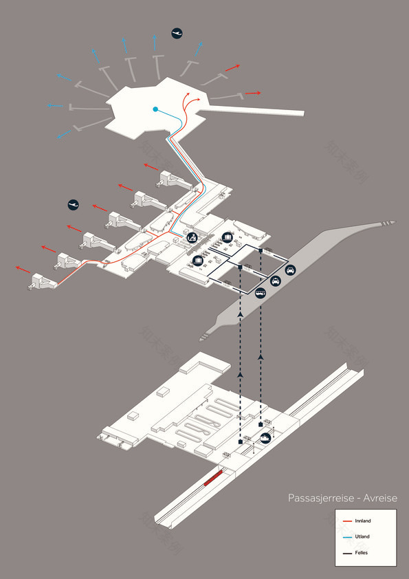 翱翔峡湾 · 挪威 Bergen 机场室内设计-31
