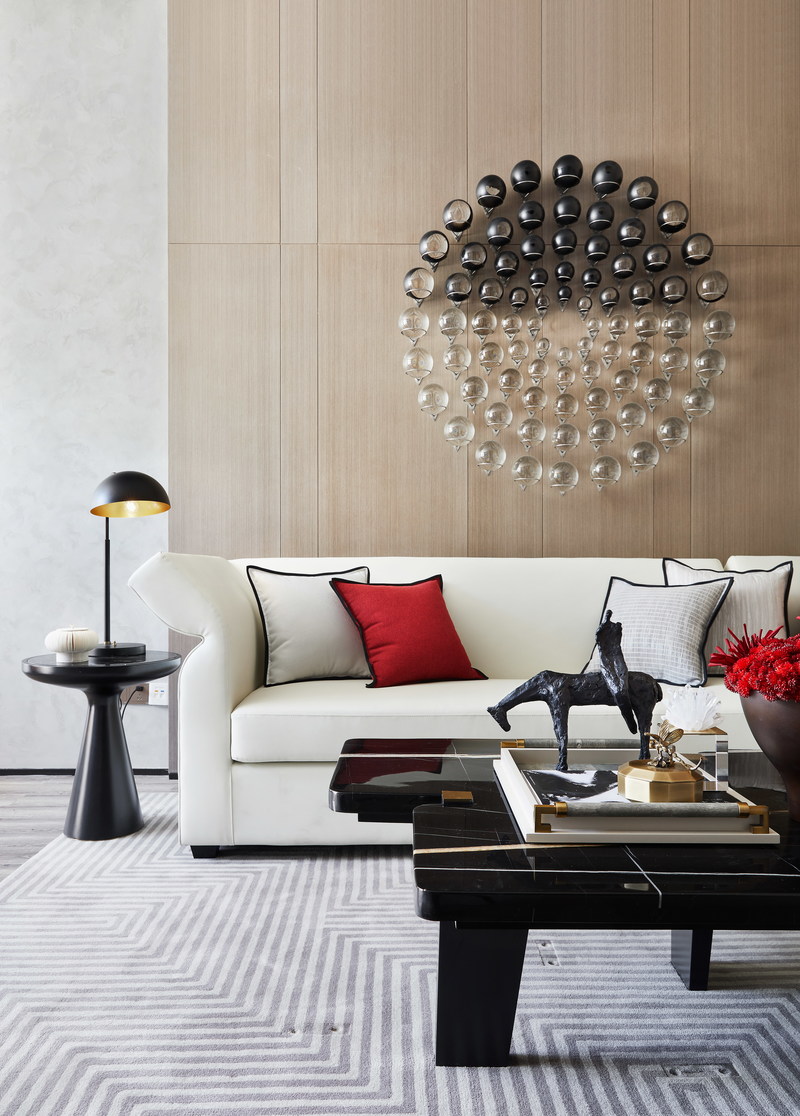 华皓锦域销售中心 | 简约永恒的艺术空间-35