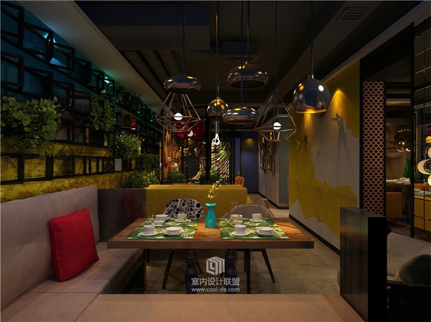 【品筑最新动态】爱尚虾塘沈阳主题餐厅设计-24