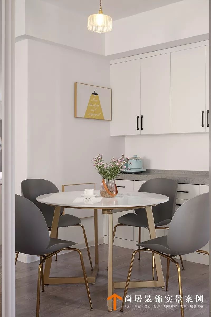 85㎡北欧风中海桃源里，小户型大设计！-36