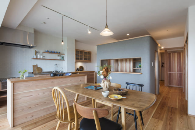 塔楼公寓自然素材翻新项目丨日本神奈川丨一级建筑师事务所Bois设计室藤田敦子-32