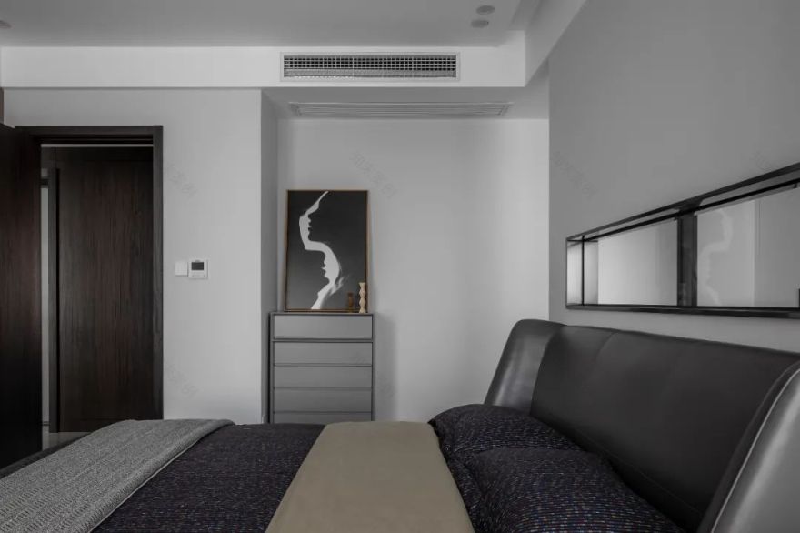 镜面+木质,沉浸式家居美学 | 宏福樘设计-28