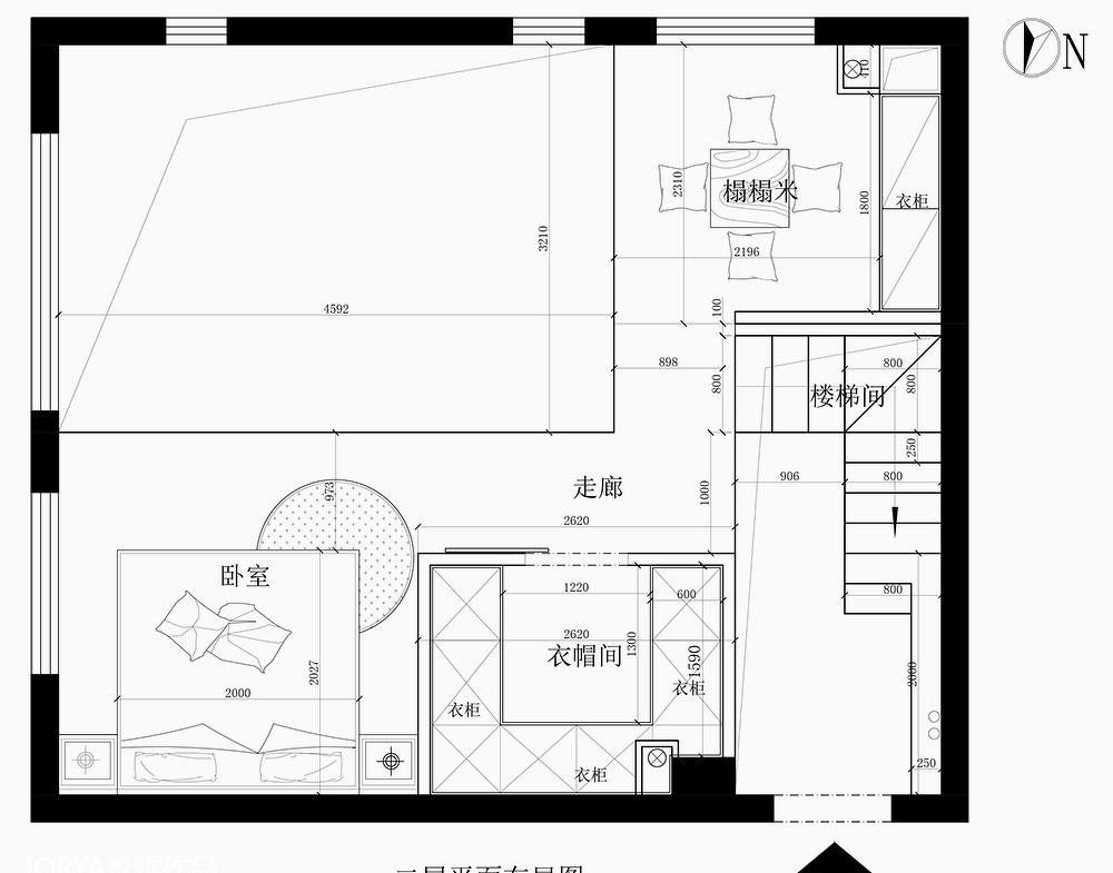45 平米 loft 空间，打造通透复式生活-6