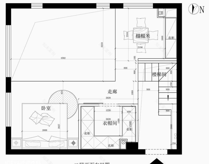 45 平米 loft 空间,打造通透复式生活-6