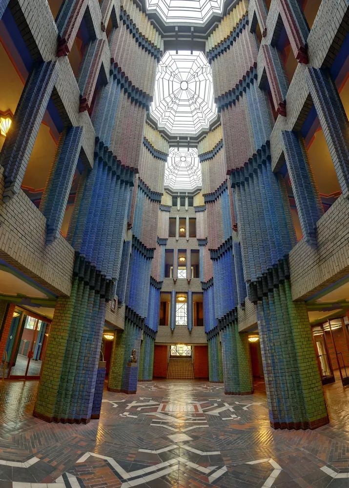 Peter Behrens Bau(Hoechst AG 技术大楼)丨德国法兰克福-10