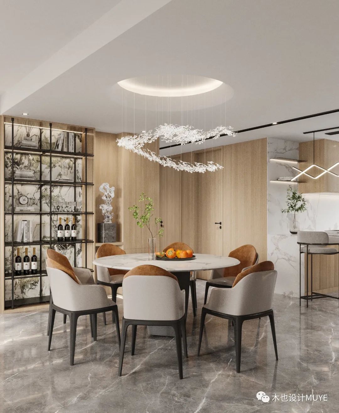 建发央著新中式温润空间设计丨周顺,杨娇-30