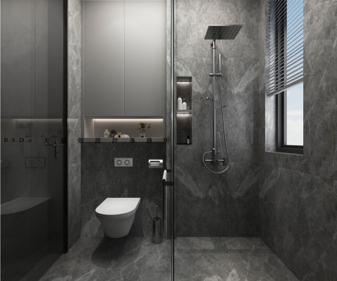 保定云溪九城 | 简约黑白灰,宁静和谐之家-59