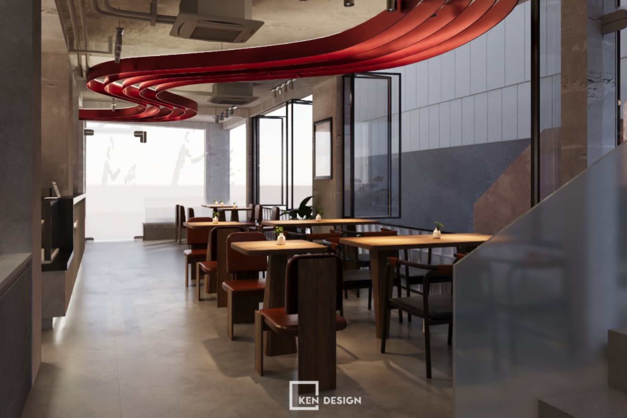 Lacati Cafe咖啡店设计丨越南河内丨KenDesign-36