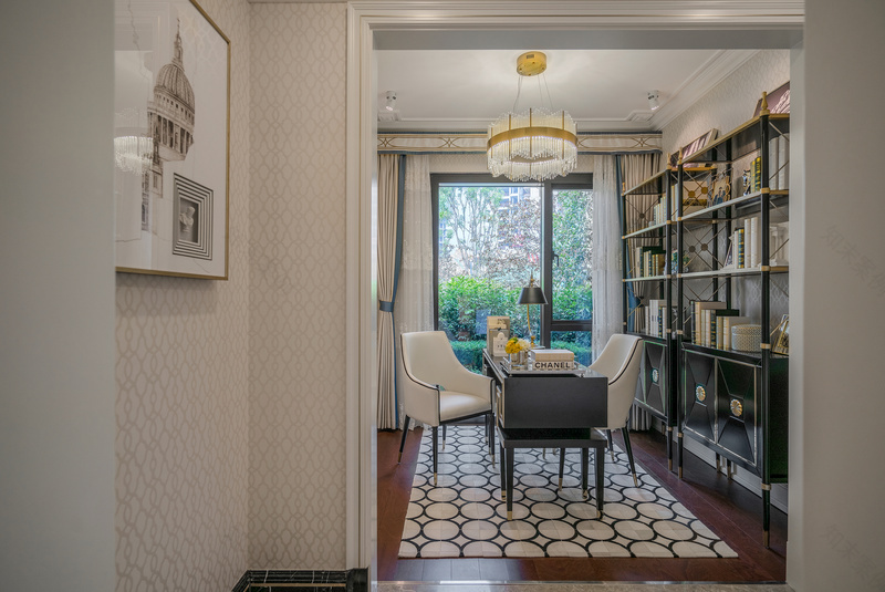 成都双流华府现代新古典样板房-19