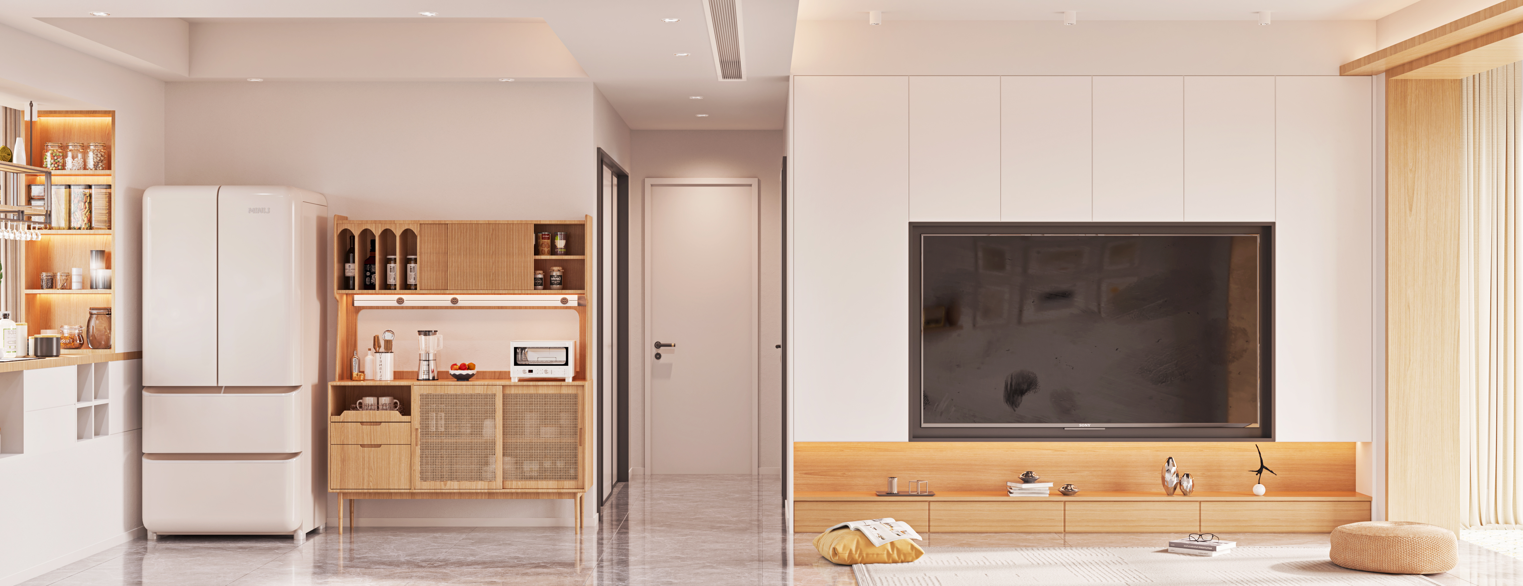 深圳如愿设计：89㎡御景嘉园日式，拒绝“过度装修”-6