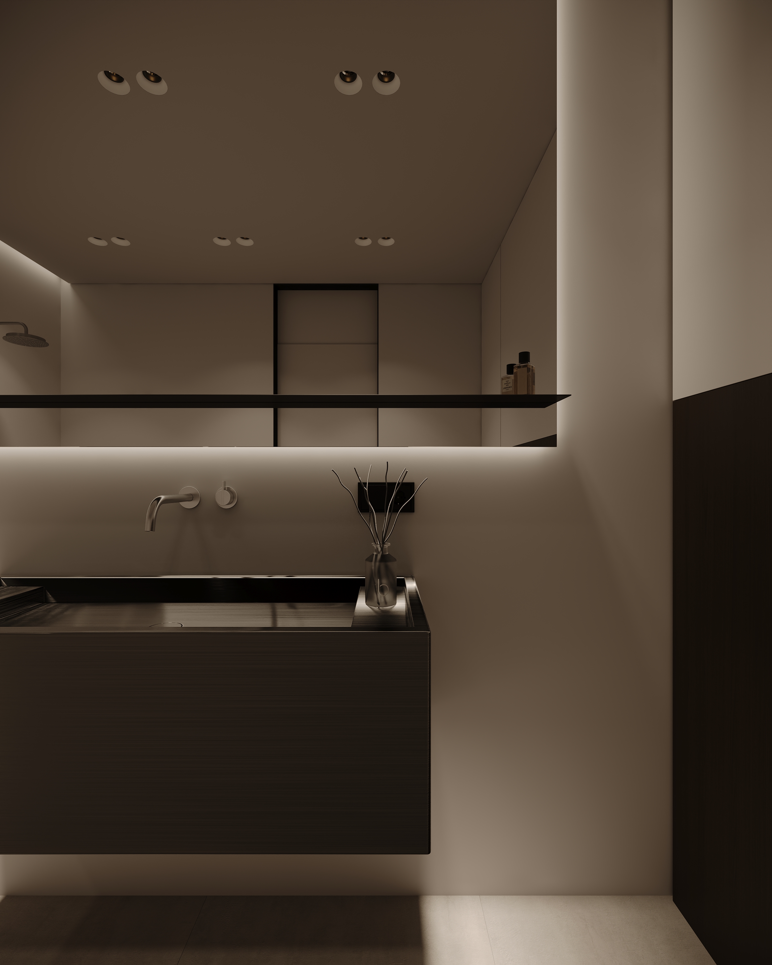 单色浴室概念-9