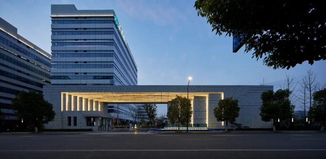 浙江华海生物科技有限公司景观绿化亮化工程设计丨中国杭州丨浙工大设计（园林景观一所,灯光照明二所）-3