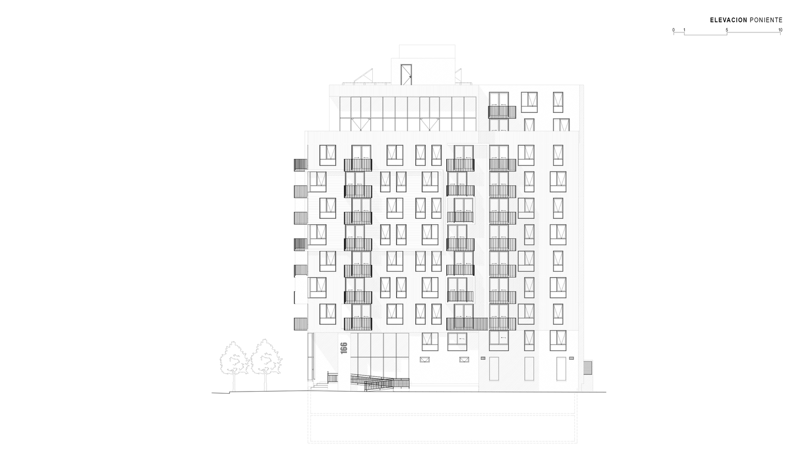 智利圣地亚哥学生公寓建筑设计-63