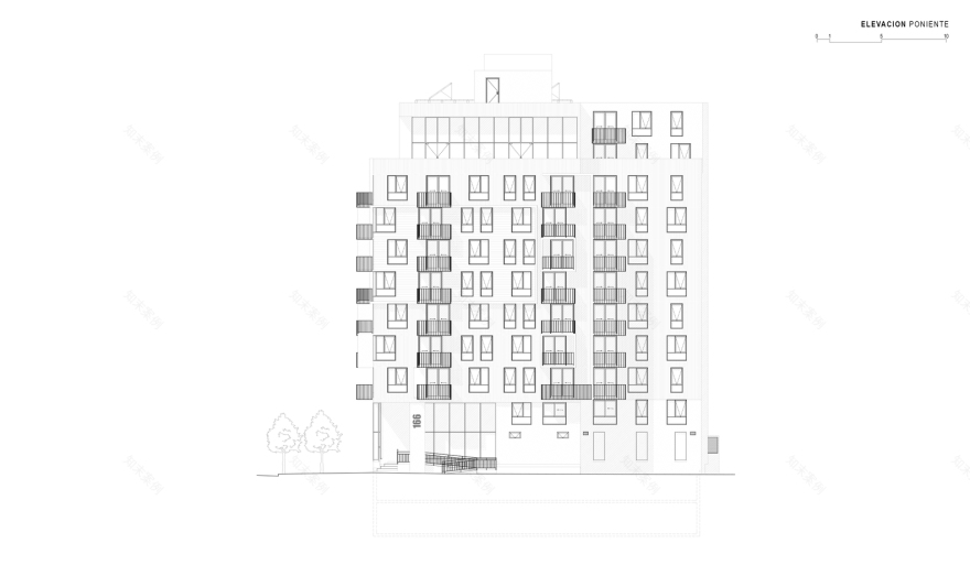 智利圣地亚哥学生公寓建筑设计-63