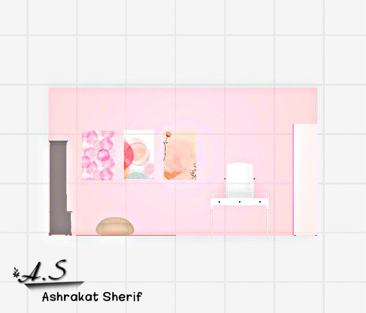 Girls Bedroom with Nursery and closet-7