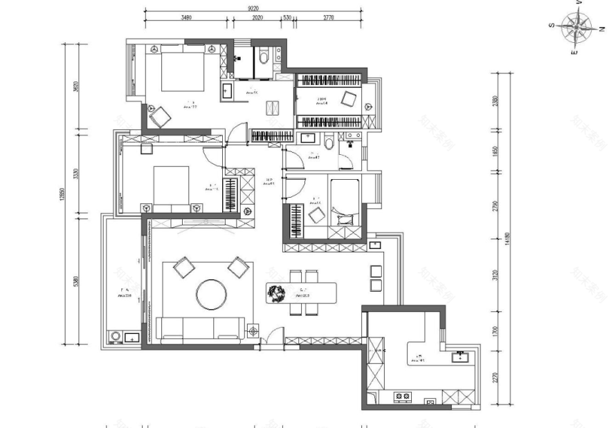 舒适现代家居设计-2