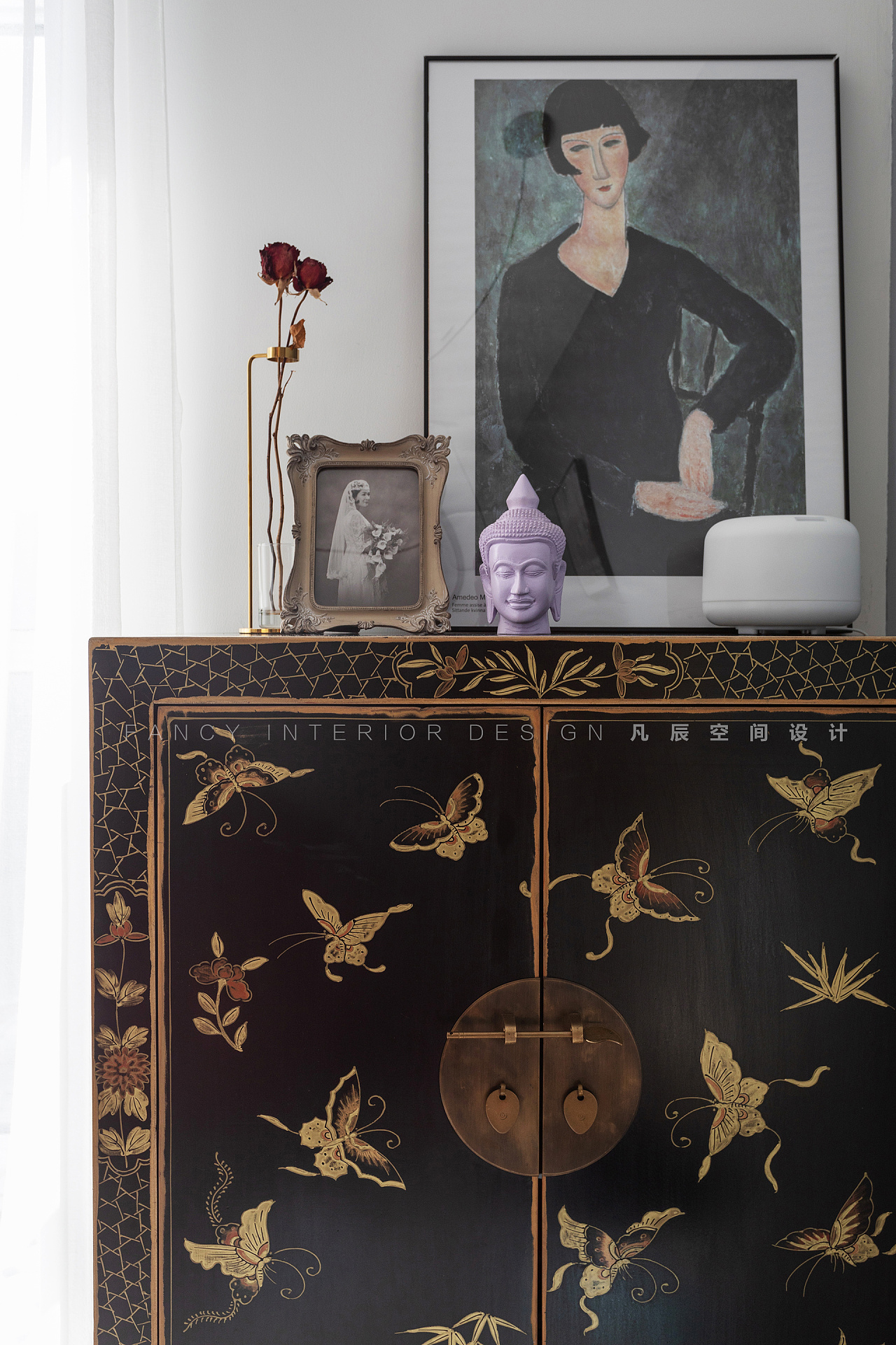 128 平北京现代家居，摩登撞色诠释辣妈生活-45