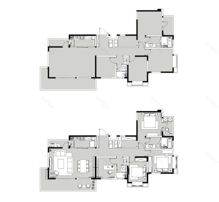成都 179㎡科技房改造,打造精致美式生活空间-62