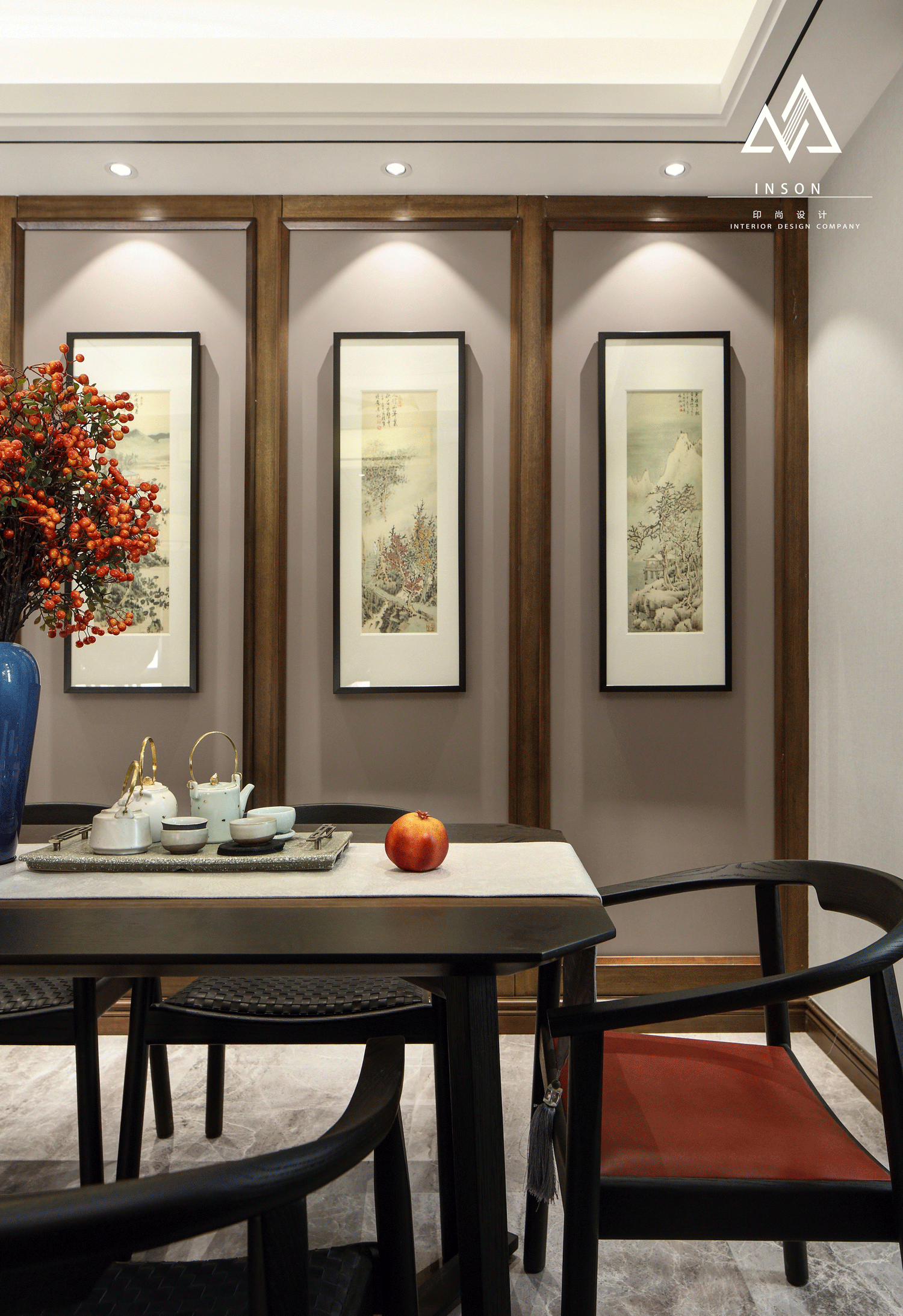 徐州印尚设计-300㎡中式别墅【秋日偶得】-35