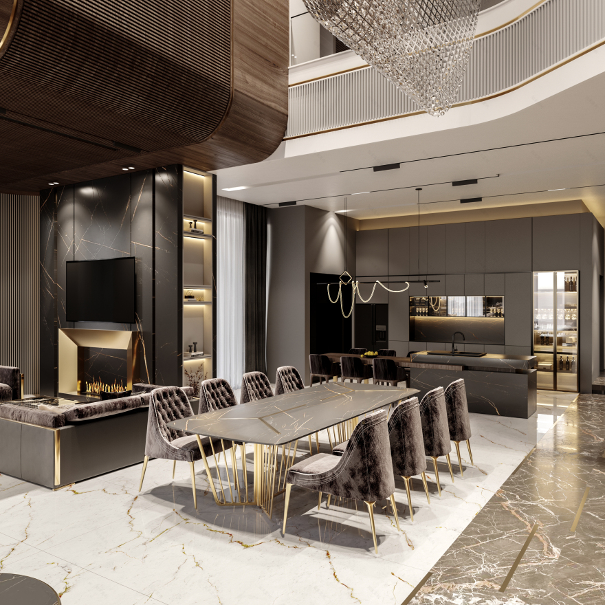 别墅室内设计丨ArsaGroup-18