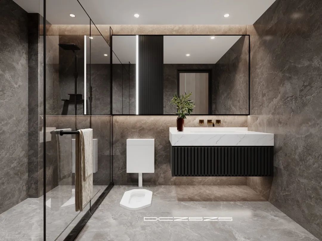 九江誉江华府现代轻奢别墅丨中国九江丨木美空间设计-66