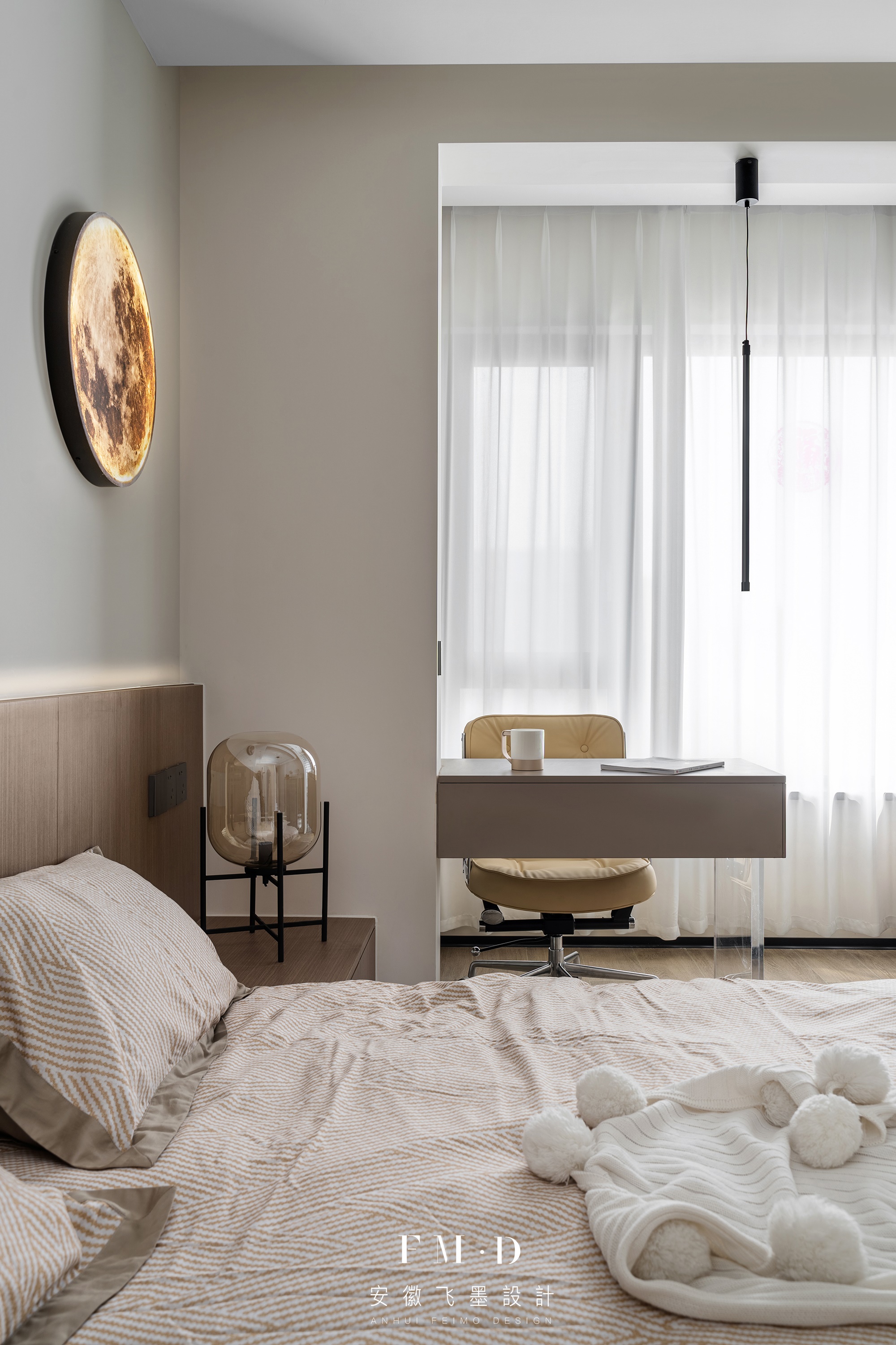 飞墨新作 || 三世同堂居132㎡现代简约家，高度舒适感拿捏！-15