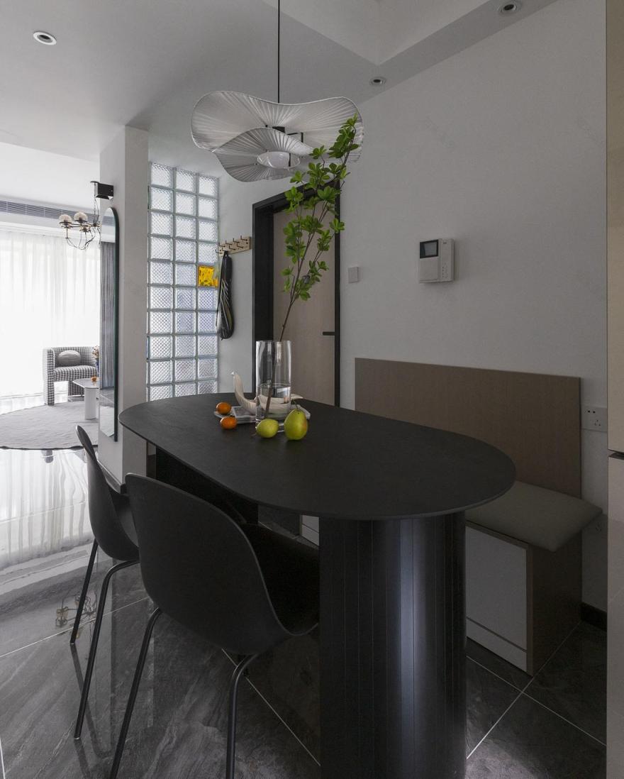 85 平米老破小翻身高颜值空间,设计师妙手回春-17