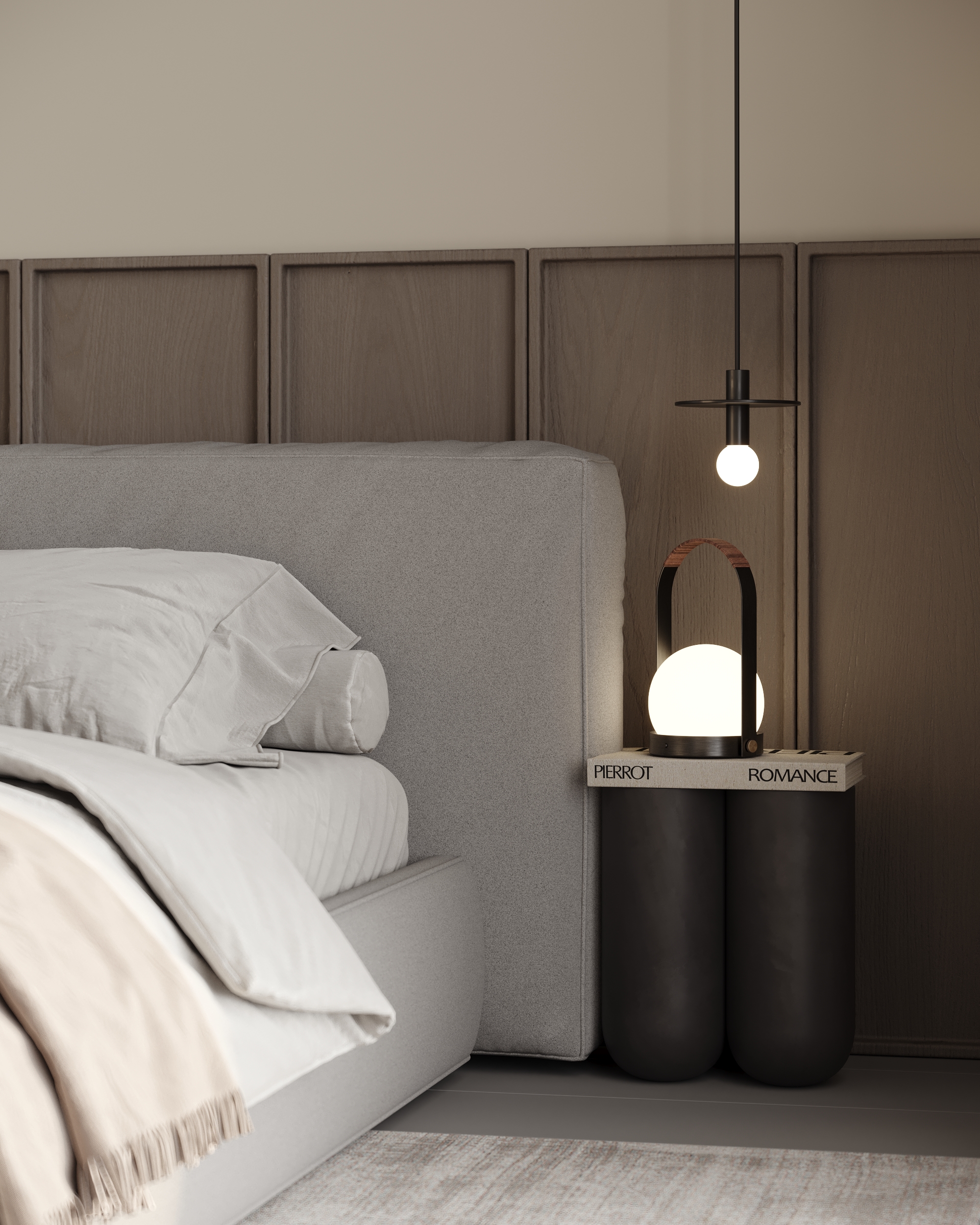 Kraków | Minimalist Bedroom Sanctuary | 12 m2-5