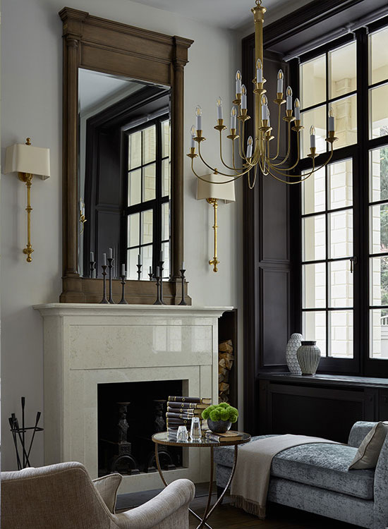 莫斯科奢华家庭别墅，现代英美风格大宅-11