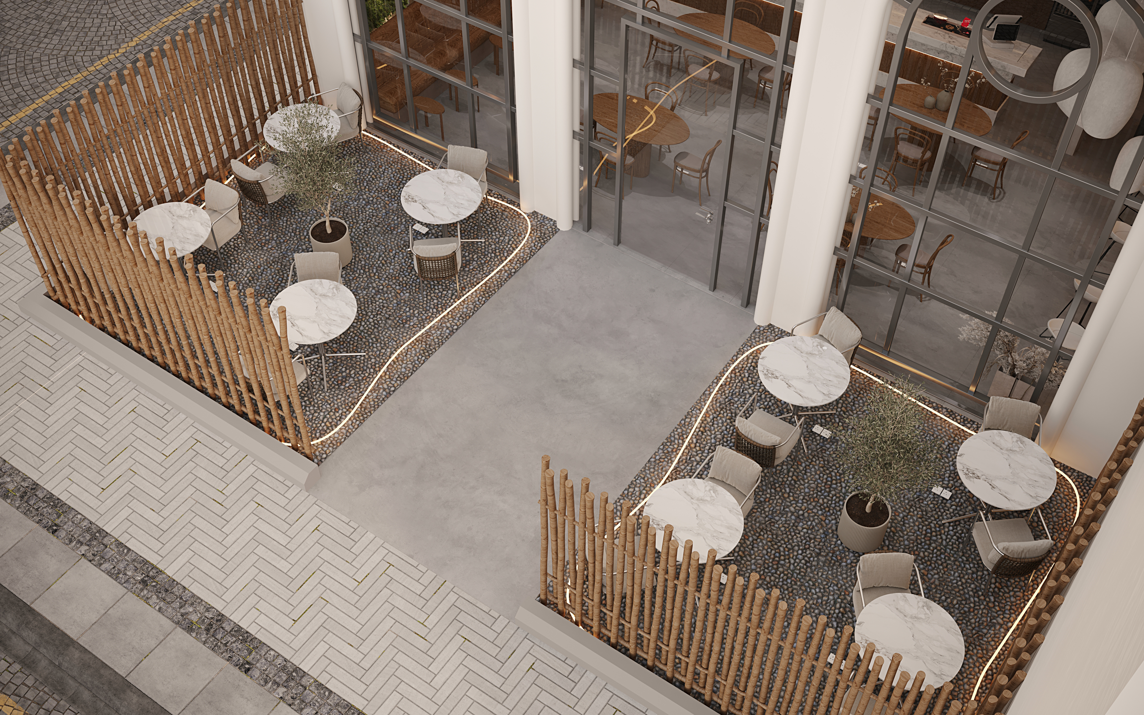 Teashop design-تصميم محل شاي-1