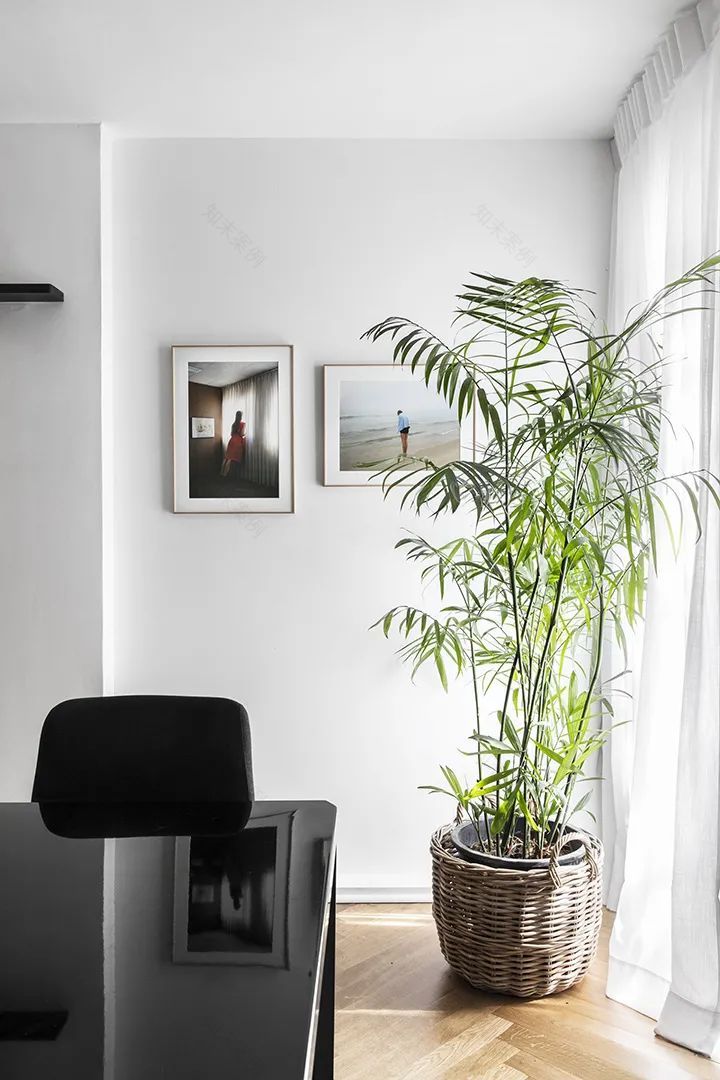 特拉维夫公寓改造,Qumra Capital 办公室的黑白极简魅力-24