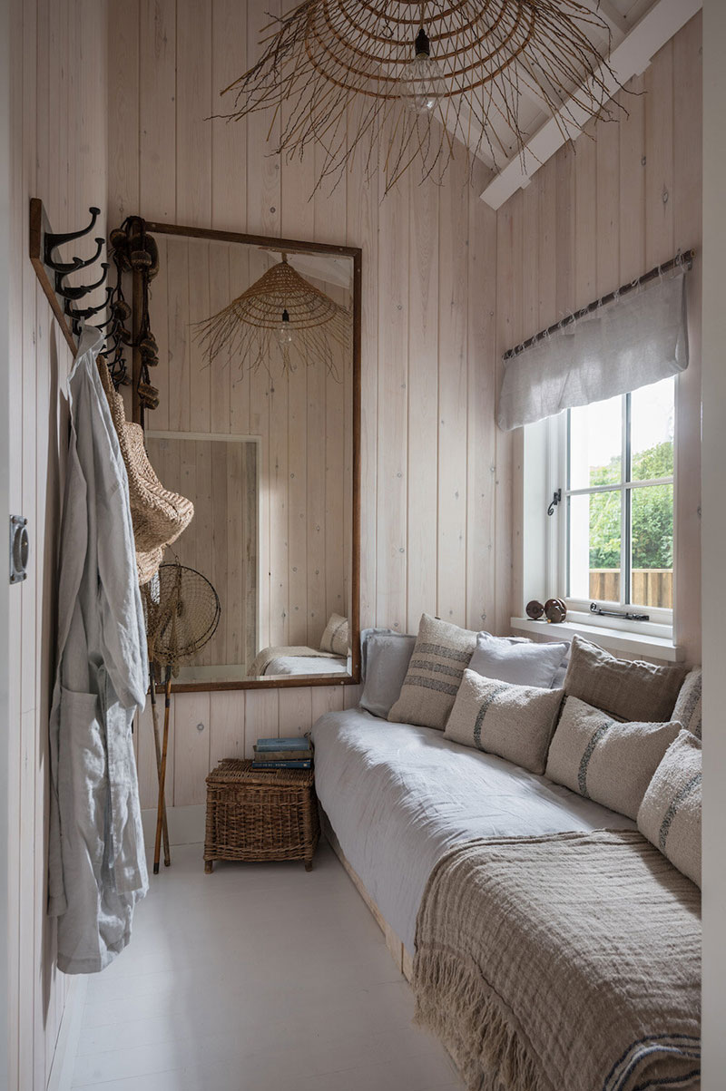 英格兰 Cornwall 木质装饰的温馨度假小屋-17