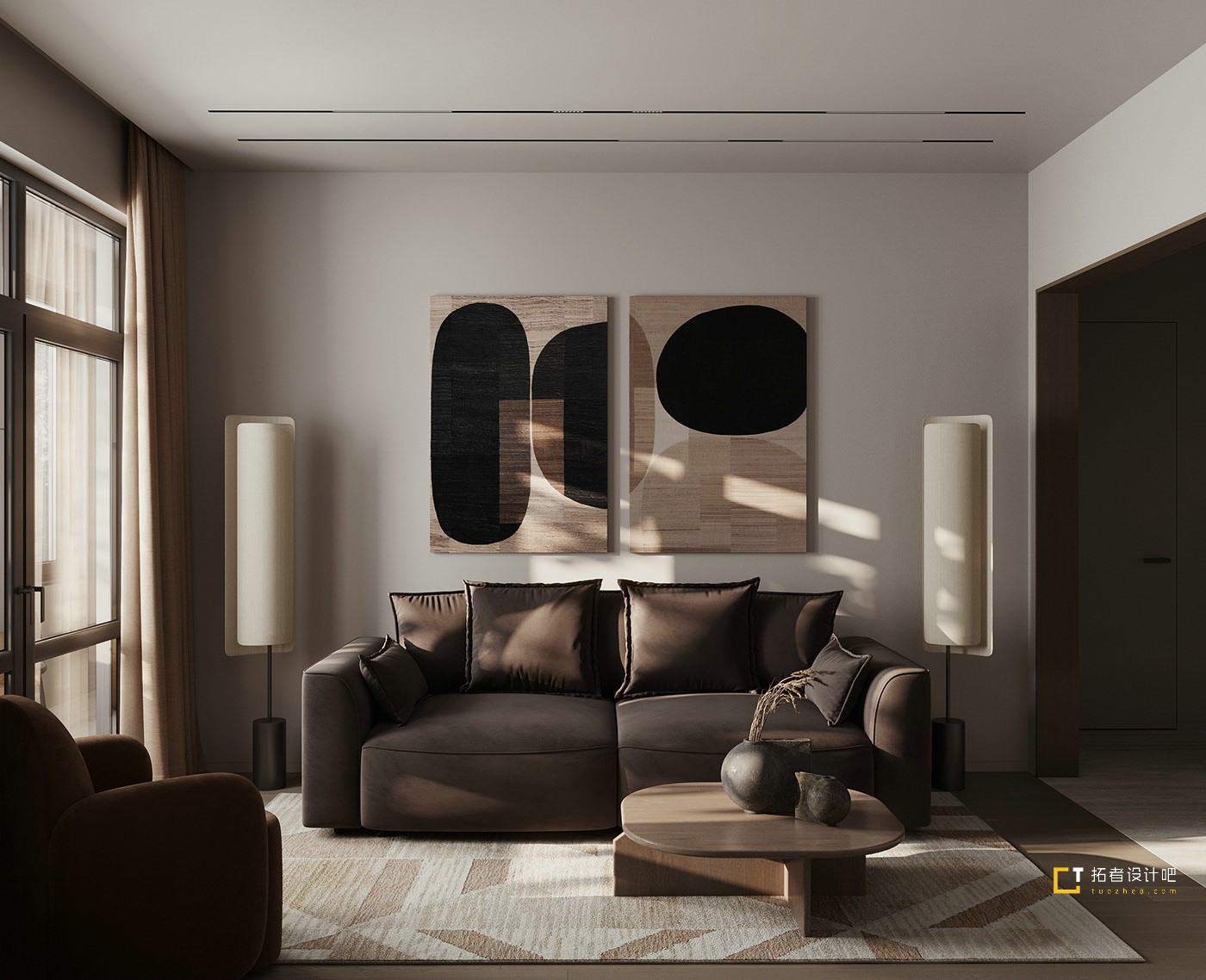 简装空间设计，舒适沉稳！-0