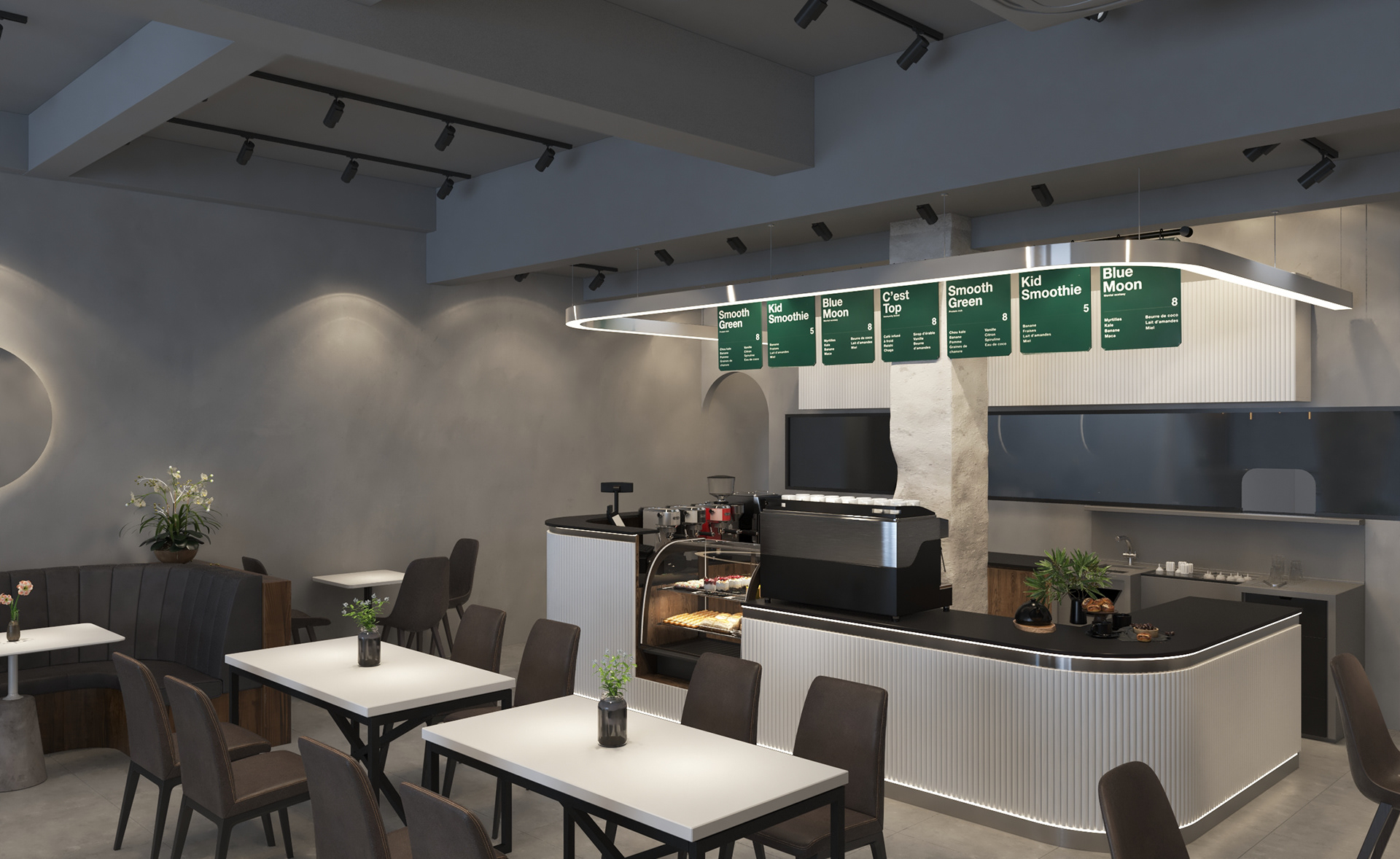 梦之咖啡馆及餐厅丨越南胡志明市-4