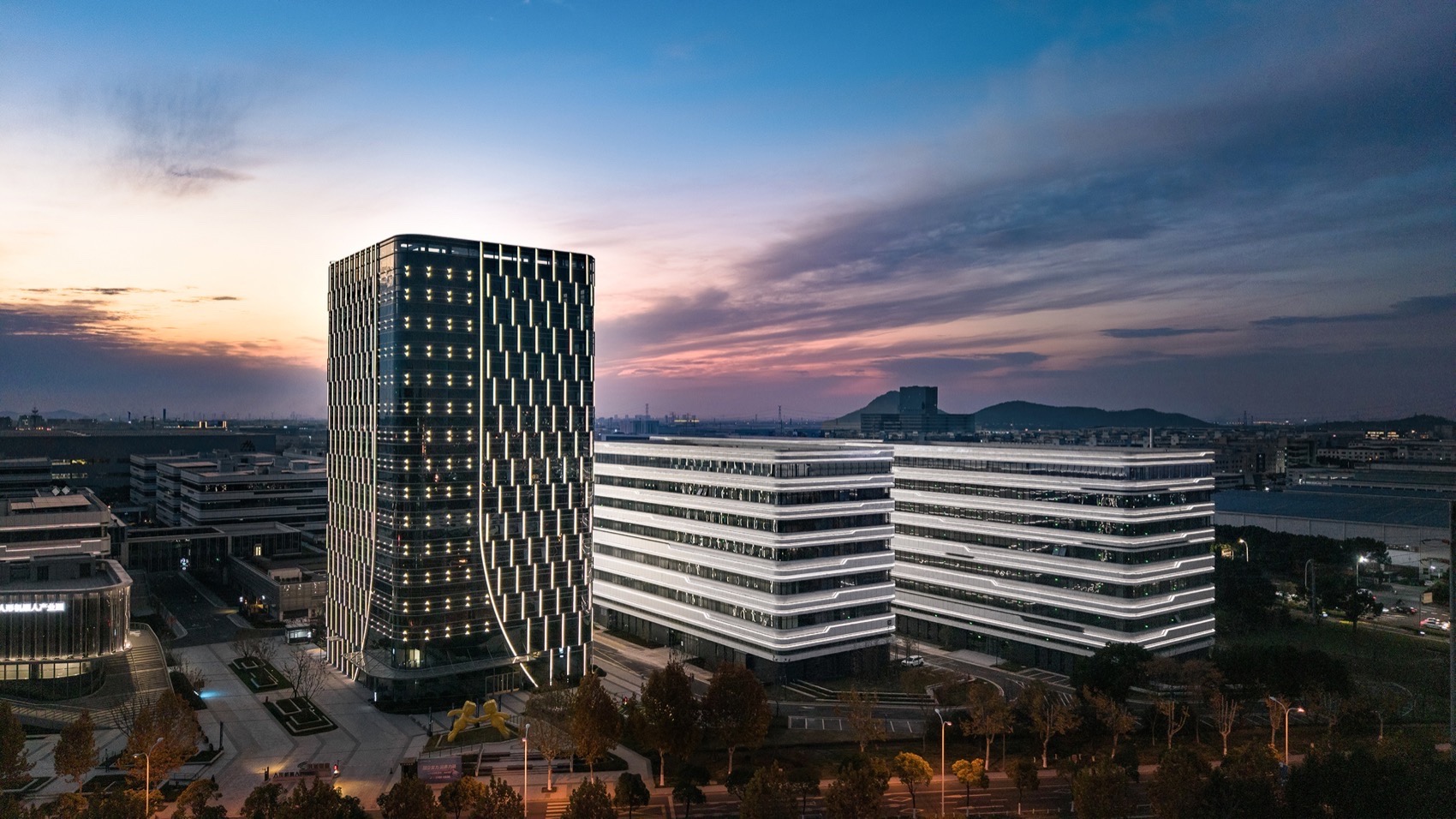 滨湖复星人形机器人产业园丨中国无锡丨江苏博森建筑设计有限公司-11