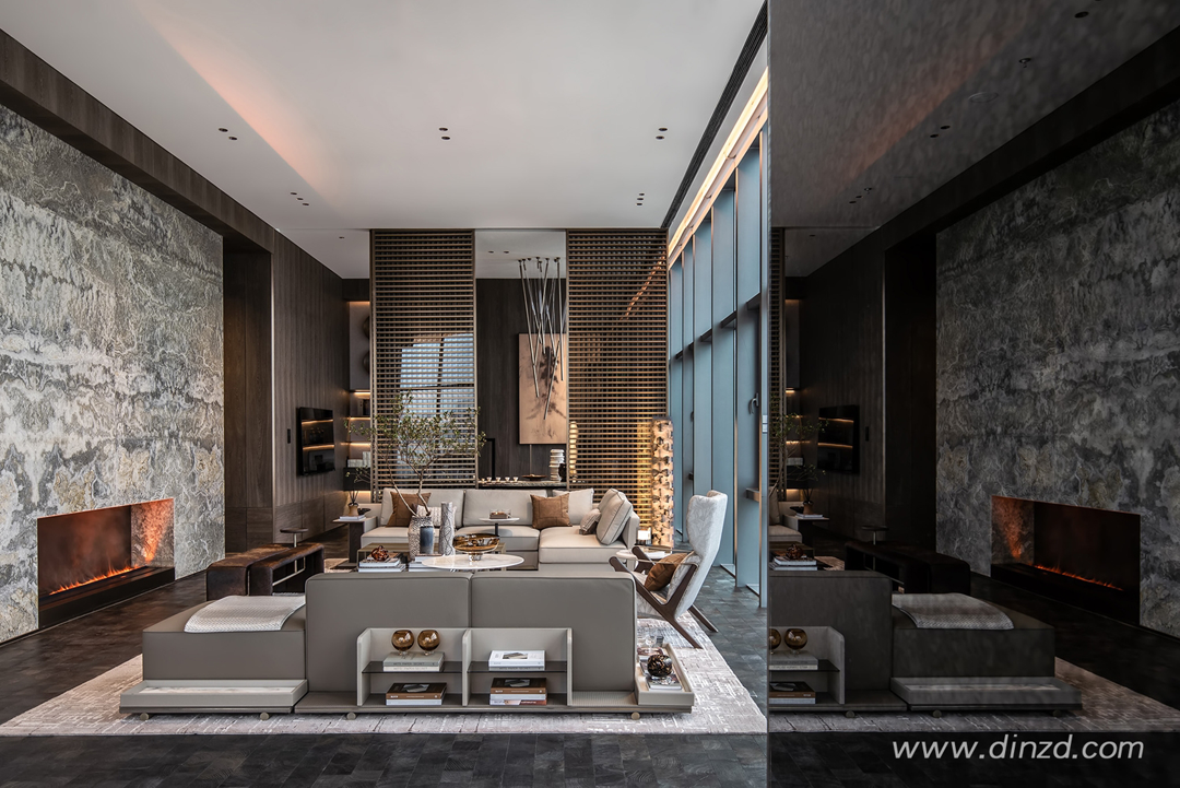 华润置地温州雲玺大平层丨中国温州丨布鲁盟设计-17