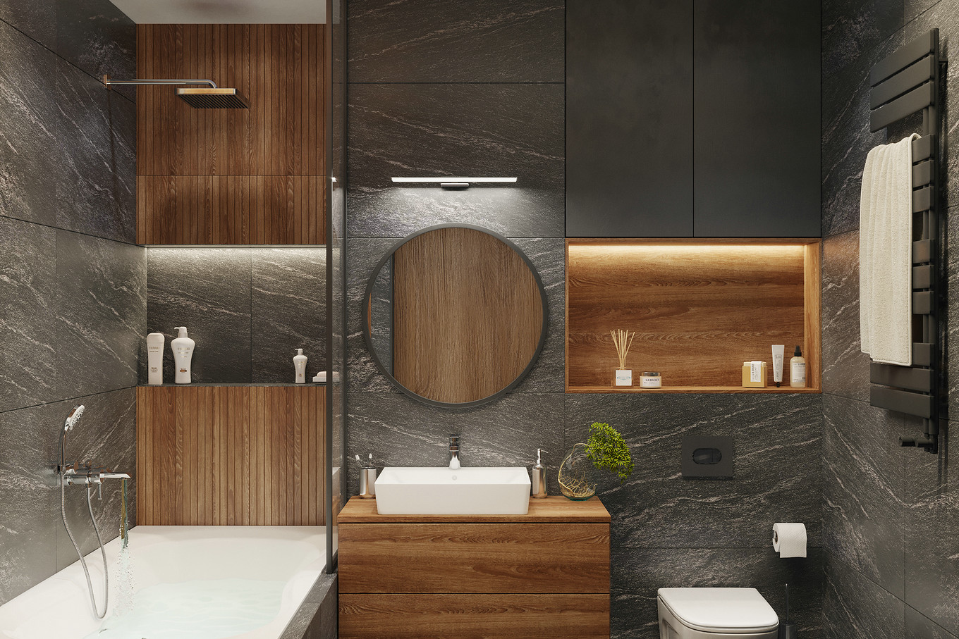 极简现代风住宅,还原生活本真的美!-34