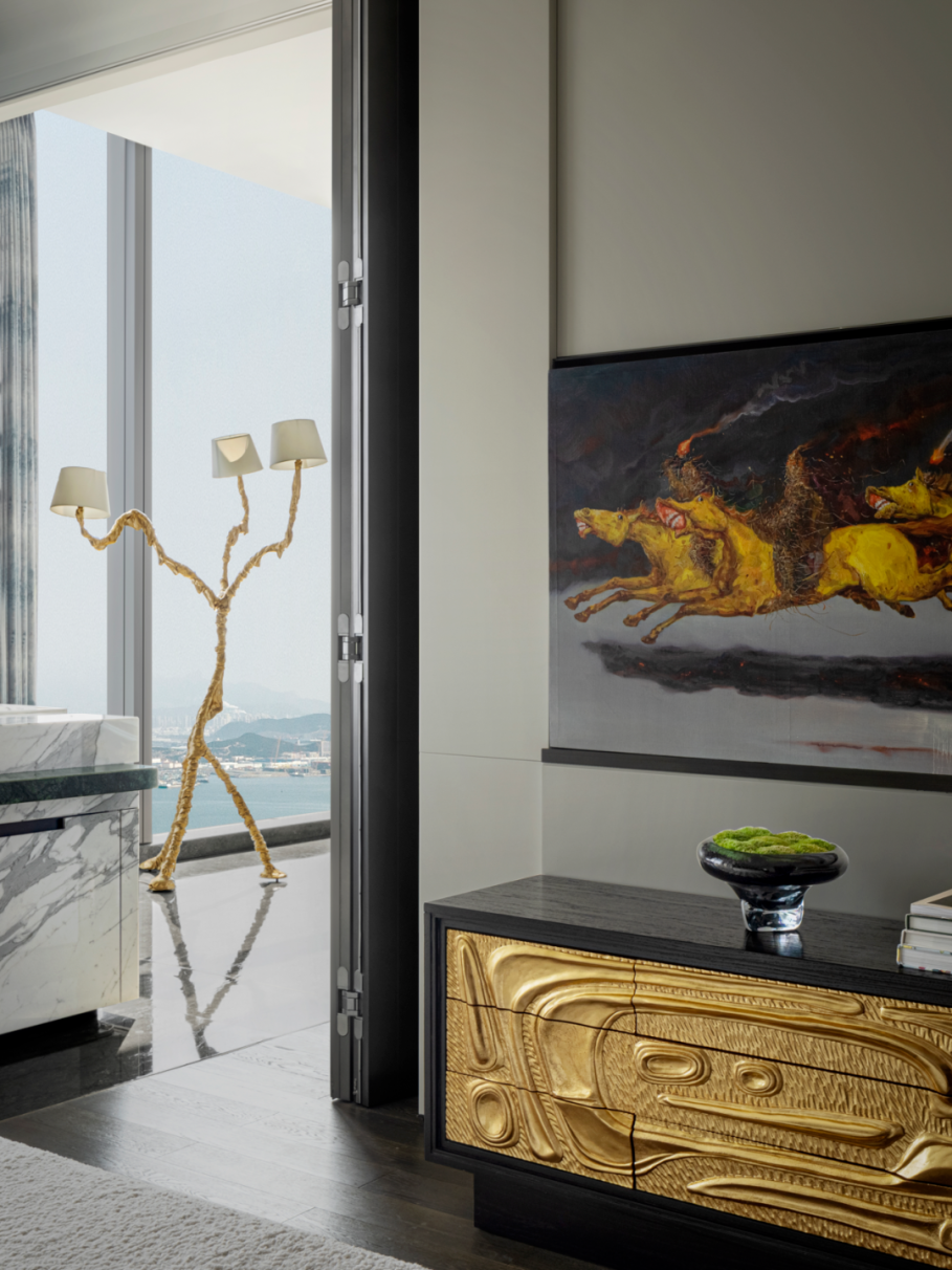 现代 317㎡顶层复古豪宅丨中国-23